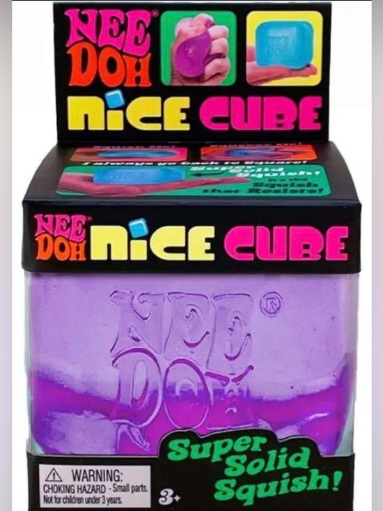 Other - NeeDoh Nice Cube Super Solid Squish Purple